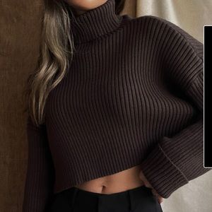 Knupp Kouture Willow Chocolate Sweater